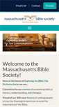 Mobile Screenshot of massbible.org